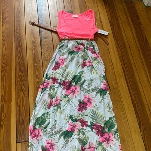 NWT floral maxi dress